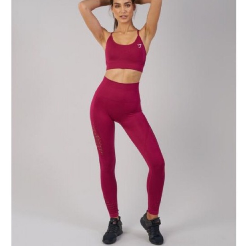 ISO Beet set leggings full length Energy Seamless